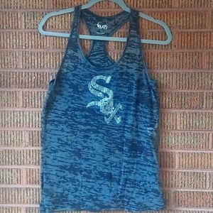 Chicago White Sox Racer back tank SZ Lrg